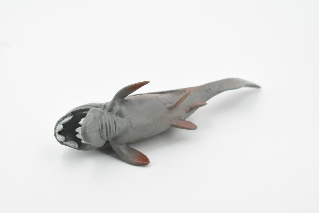 Dunkleosteus, Prehistoric Fish, Dinosaur, Museum Quality, Hand Painted, Very Realistic Rubber Figure, Model, Educational,       5"     CH251 BB123