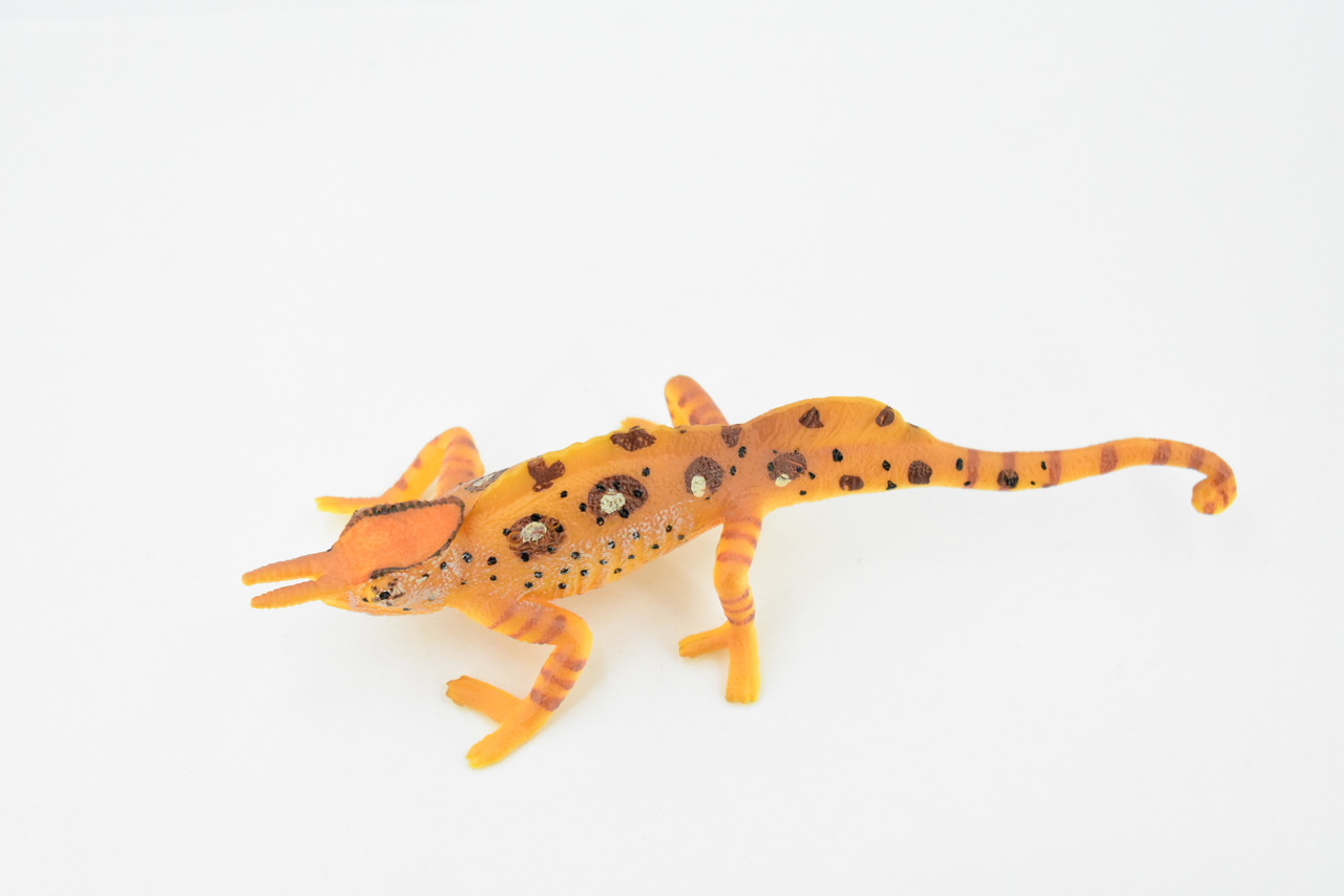 Lizard, Desert Horned Chameleon, Namaqua, Museum Quality, Hand Painted, Rubber Reptile, Educational, Realistic, Lifelike, Educational, Gift,       6"      CH302 BB129