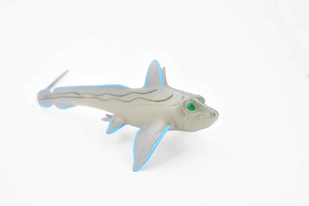 Fish, Ratfish, Ghost Shark, Museum Quality, Hand Painted, Rubber Fish, Realistic Toy Figure, Model, Replica, Kids, Educational, Gift,     9 "    CH324 BB132