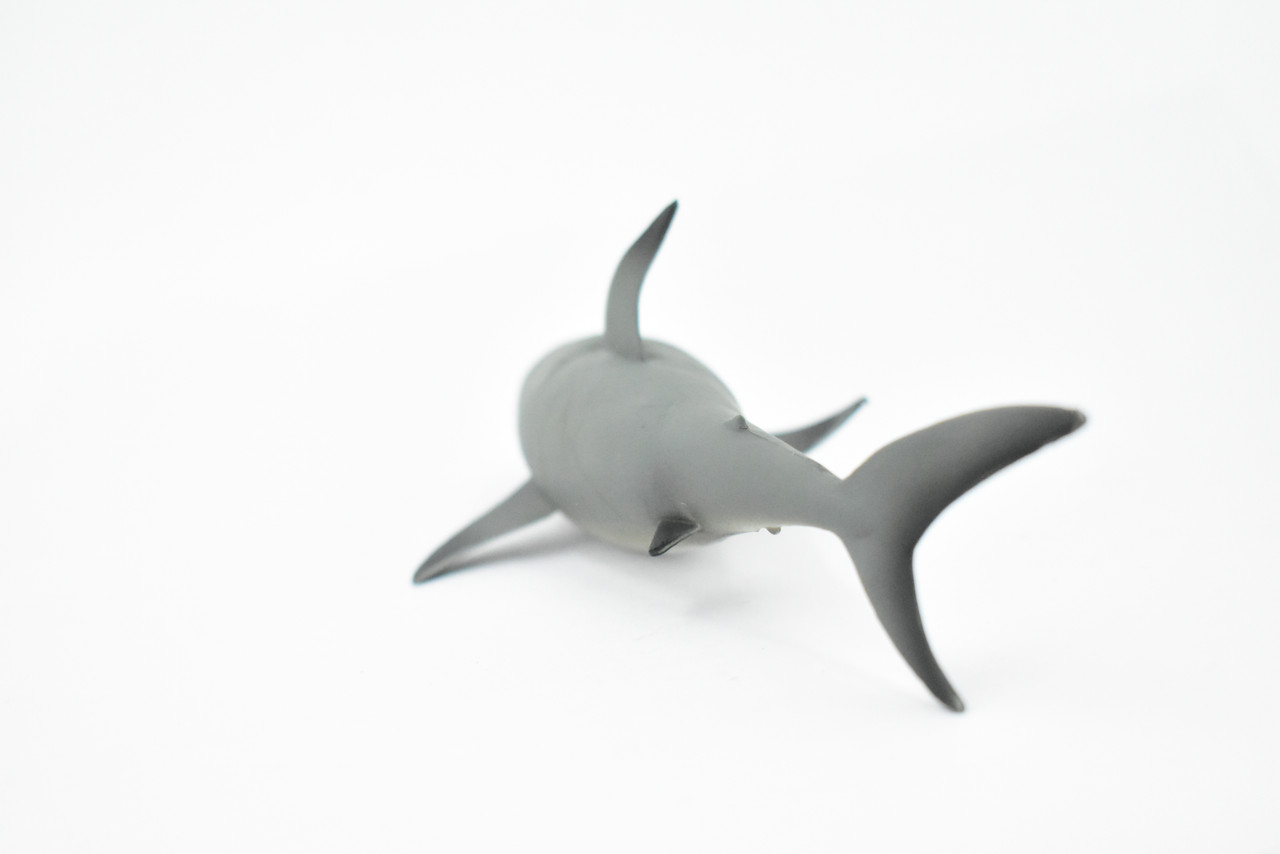 Shark, Black tip Reef Shark, Museum Quality, Rubber Fish, Hand Painted, Realistic Toy Figure, Model, Replica, Kids, Educational, Gift,     7"      CH330 BB133  