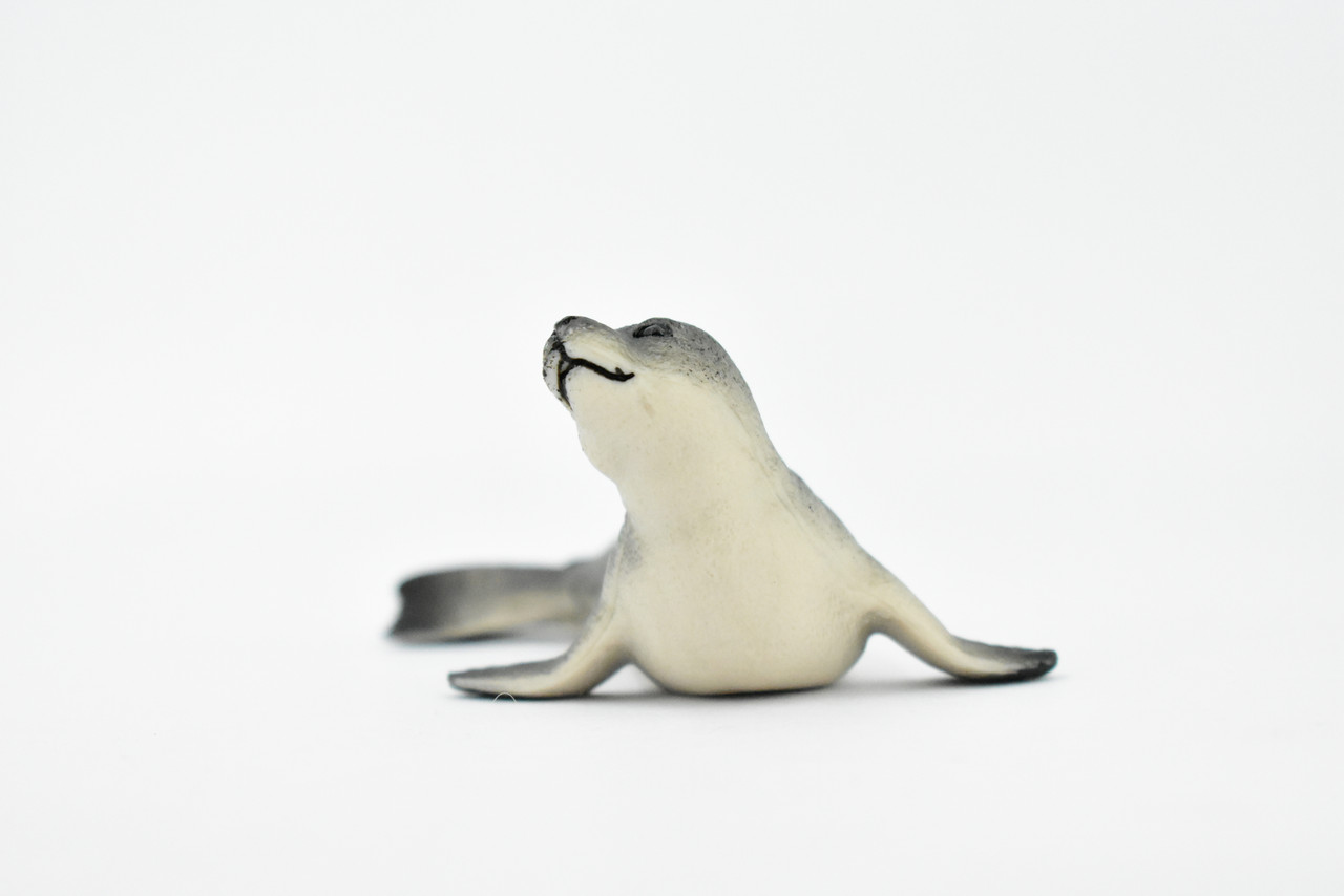 Fur Seal, Pinnipeds, Marine Mammal, Museum Quality, Hand Painted, Educational, Rubber Fish, Diorama Model, Replica, Realistic Toy Figure, Kids,  4 Inches.