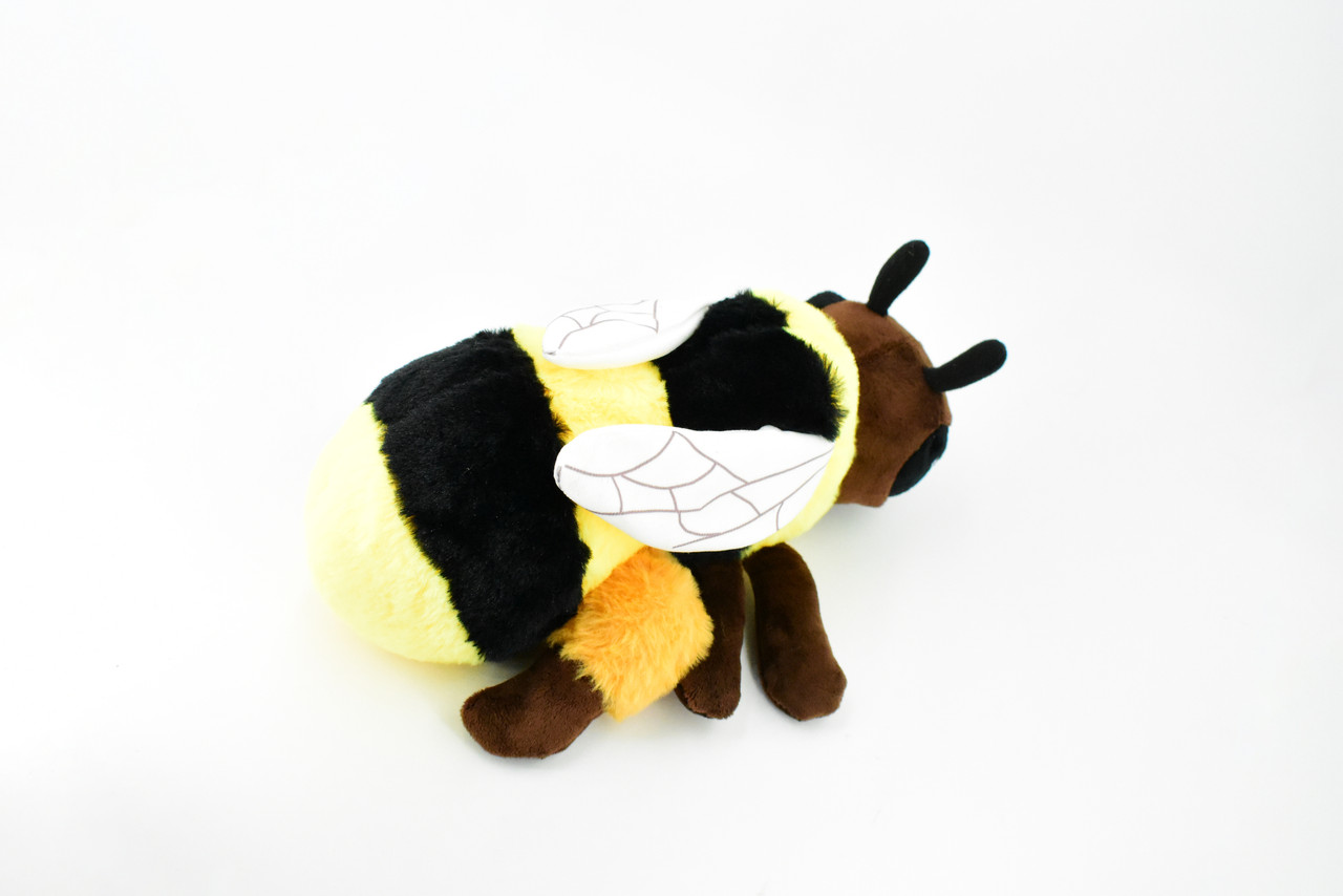 Realistic Bee Stuffed Animal Plush Toy, Lifelike Insect Animal