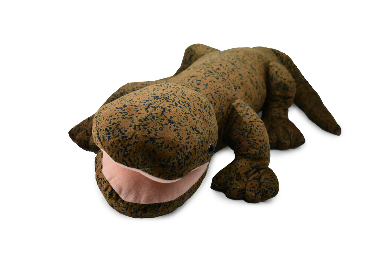 Salamander, Giant, Reptile, Lizard, Stuffed Animal, Educational, Plush Realistic Figure, Lifelike Model, Replica, Gift,   36"    FT03 B408