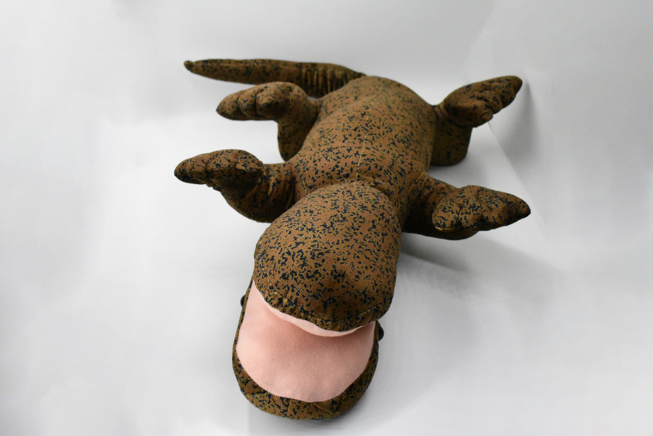 Salamander, Giant, Reptile, Lizard, Stuffed Animal, Educational, Plush Realistic Figure, Lifelike Model, Replica, Gift,   36"    FT03 B408