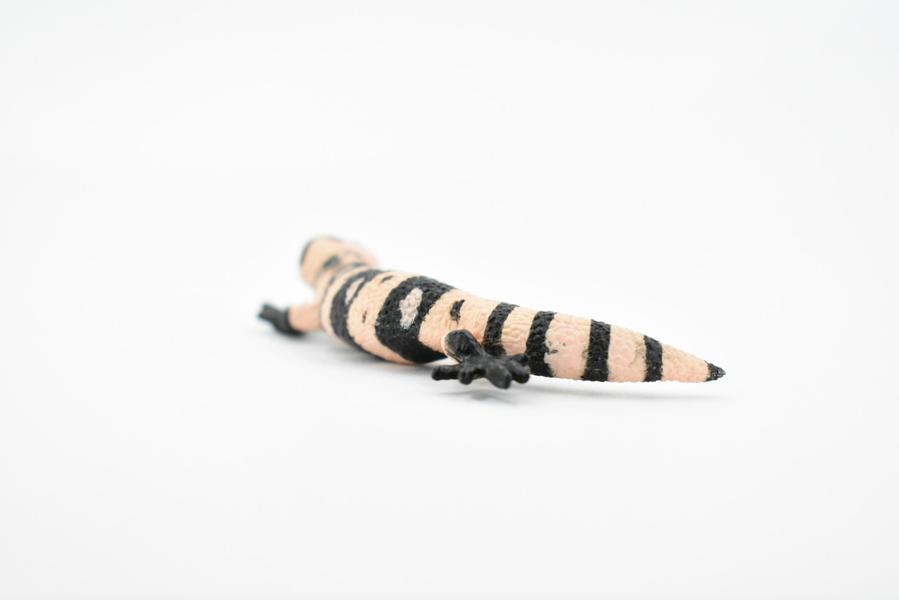 Lizard, Gila Monster, Desert Lizard, Reptile, Rubber Toy, Realistic, Rainforest, Figure, Model, Replica, Kids, Educational, Gift,      3"      F4066 B135