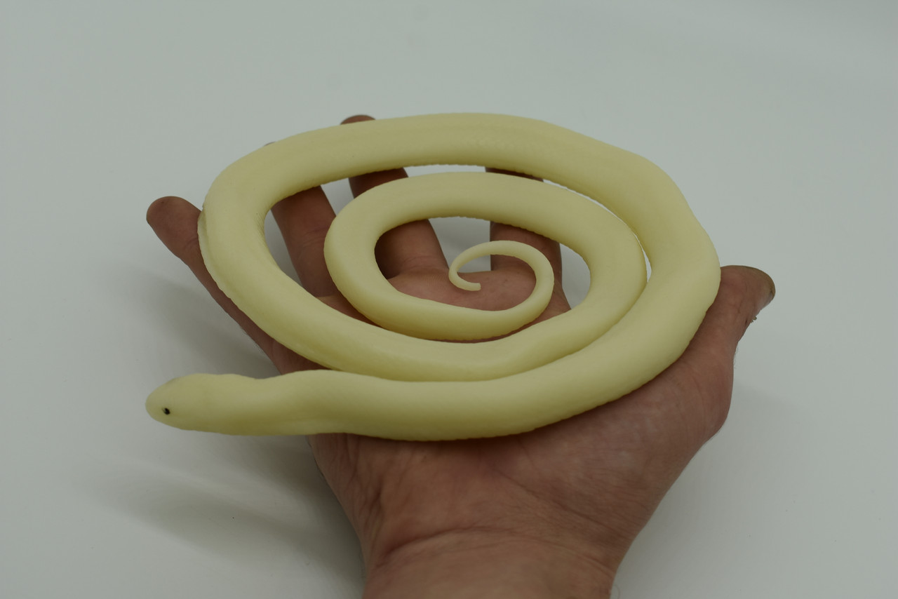 Snake, Kingsnake, Glow In The Dark, Coiled, Rubber Reptile, Educational, Realistic Hand Painted, Figure, Lifelike Model, Figurine, Replica, Gift,      7"    F1992 B624
