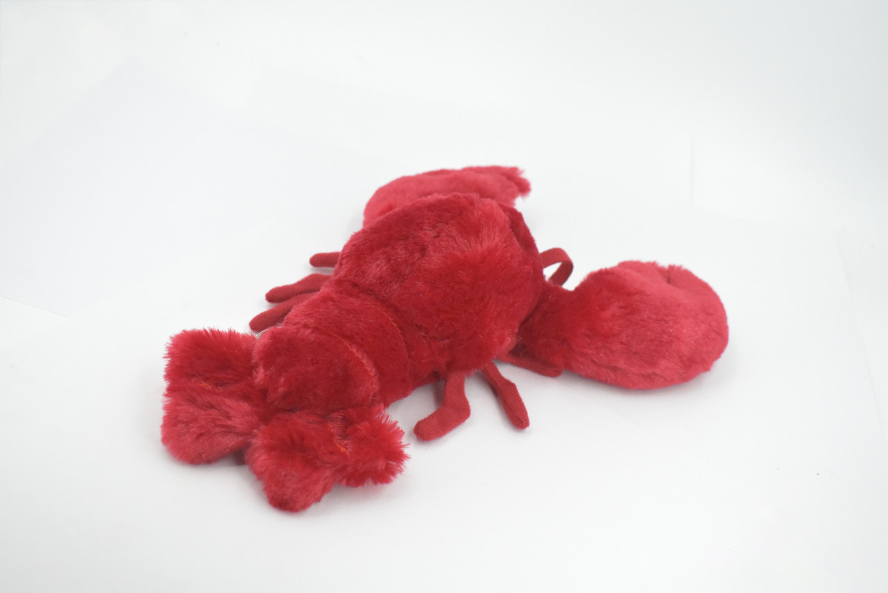 Lobster, Big Eyes Very Nice Plush Animal, Crustaceans, Educational, Figure, Lifelike, Model, Replica, Gift,      11"      PZ016 B453
