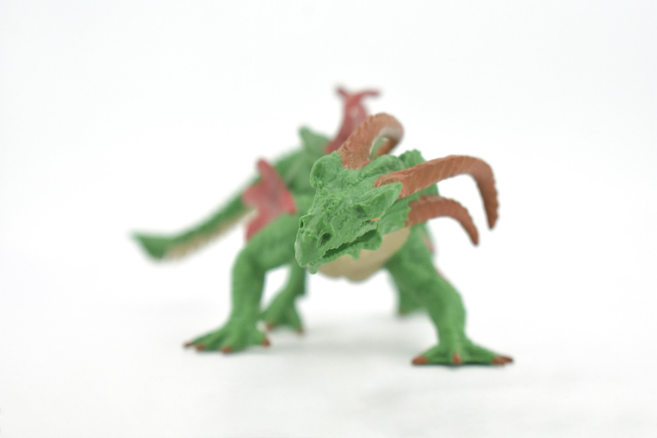 Dragon, Swamp Dragon, Museum Quality, Highly Detaied, Hand Painted, Myth, Fantasy, Plastic, Educational, Realistic, Figure, Lifelike Figurine, Gift,      9"     F4139 B216