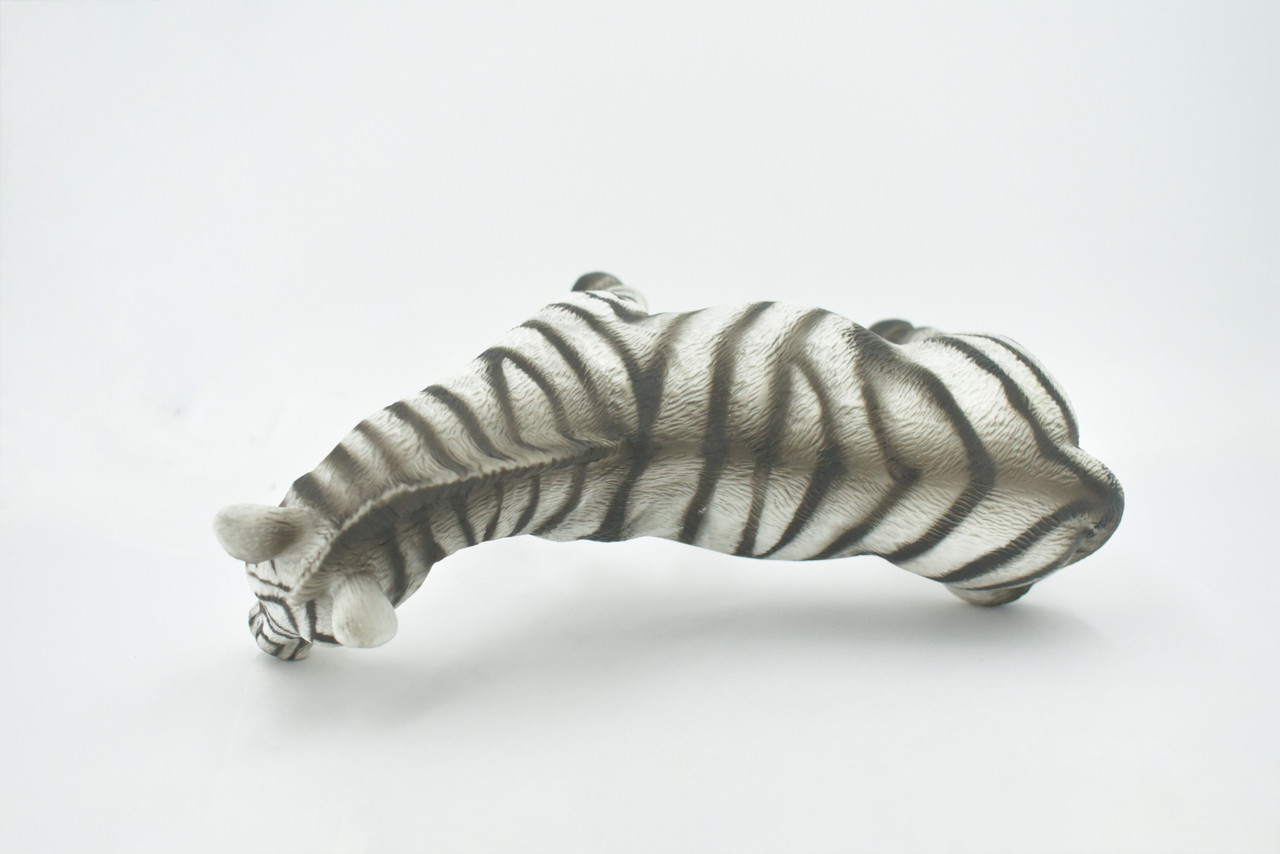 Zebra, Very Large, Soft Rubber Animal, Educational, Toy, Kids, Realistic Figure, Lifelike Model, Figurine, Replica, Gift,      11"     ABC19 BB300