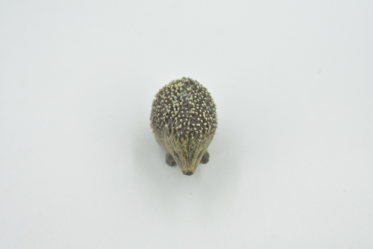 Hedgehog, Museum Quality, Hand Painted, Rubber Animal, Realistic, Figure, Model, Replica, Toy, Kids, Educational, Gift,      1"      CH533 BB159