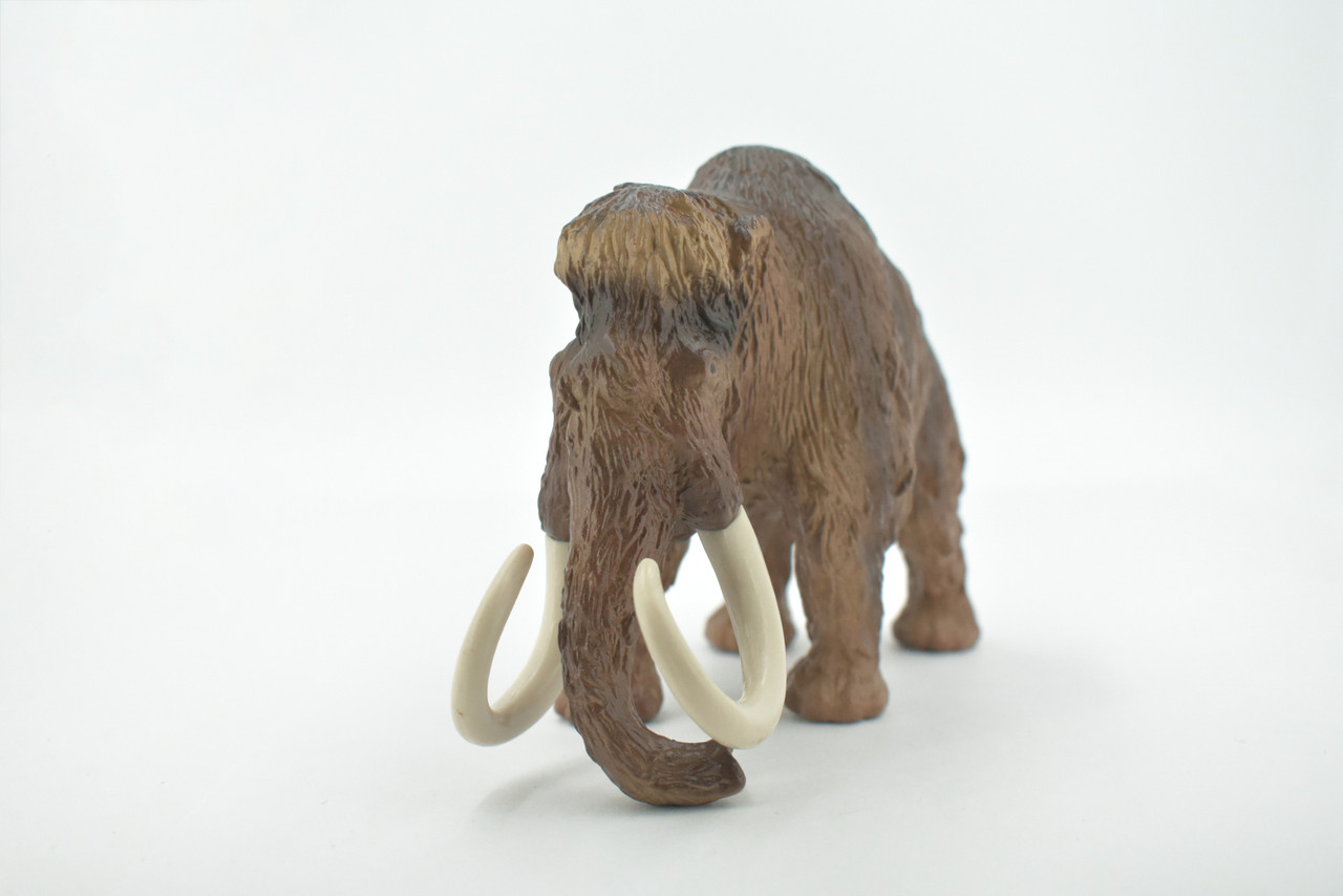 Wooly Mammoth, Mastodons, Elephants, Museum Quality, Hand Painted, Rubber, Realistic, Figure, Model, Replica, Toy, Kids, Educational, Gift,     7"     CH551 BB160