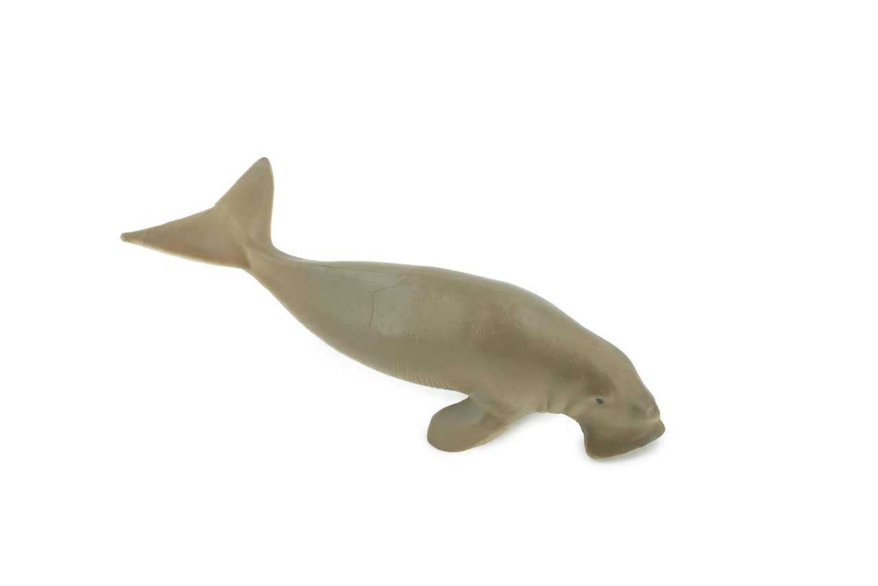 Dugongs, Manatee, Sea Cow, Museum Quality, Rubber, Educational, Realistic, Hand Painted, Figure, Lifelike, Toy, Kids, Replica, Gift,    6"     CH572 BB162