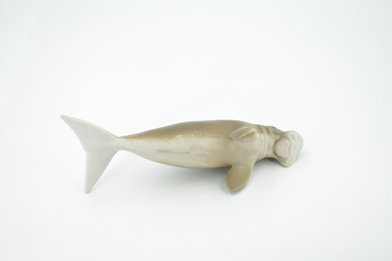 Dugongs, Manatee, Sea Cow, Museum Quality, Rubber, Educational, Realistic, Hand Painted, Figure, Lifelike, Toy, Kids, Replica, Gift,    6"     CH572 BB162