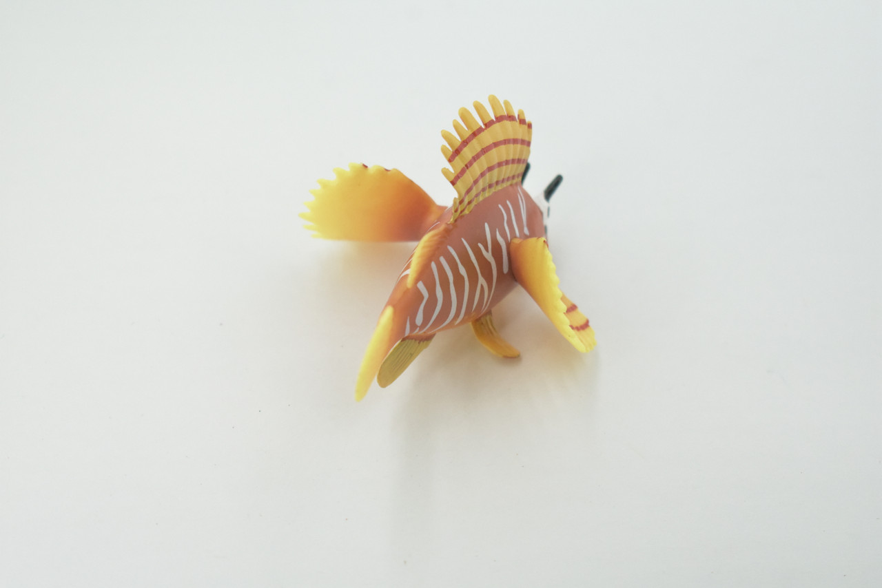 Fish, Lionfish, Venomous Marine fish, Museum Quality, Rubber, Educational, Realistic, Hand Painted, Figure, Lifelike, Toy, Kids, Replica, Gift,      3"     CH574 BB163