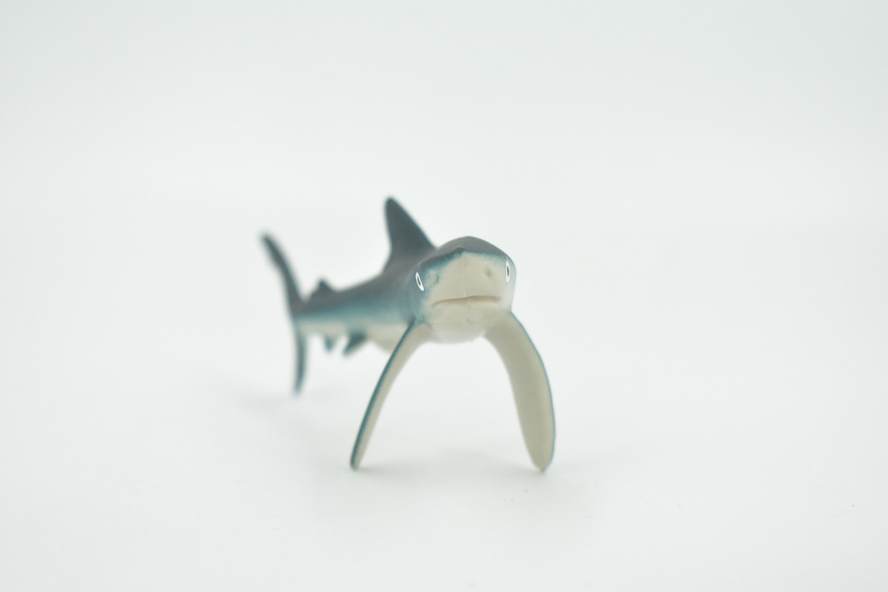 Shark, Blue Shark, Museum Quality, Hand Painted, Rubber Requiem Shark, Realistic, Toy, Figure, Model, Replica, Kids, Educational, Gift,      5"     CH613 BB166