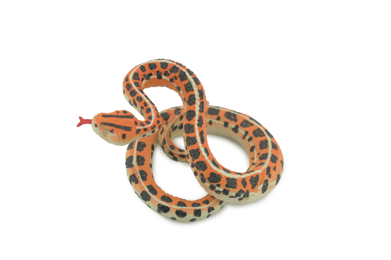 Snake, Rattlesnake, Diamondback, Museum Quality, Rubber Reptile, Hand Painted, Realistic Toy Figure, Model, Replica, Kids, Educational, Gift,     4"    CH621 BB167
