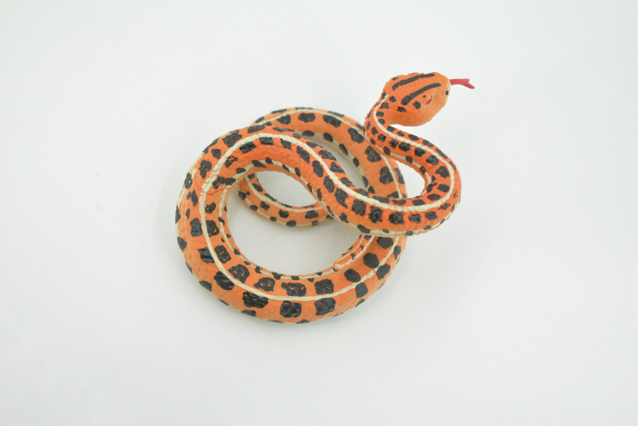 Snake, Rattlesnake, Diamondback, Museum Quality, Rubber Reptile, Hand Painted, Realistic Toy Figure, Model, Replica, Kids, Educational, Gift,     4"    CH621 BB167