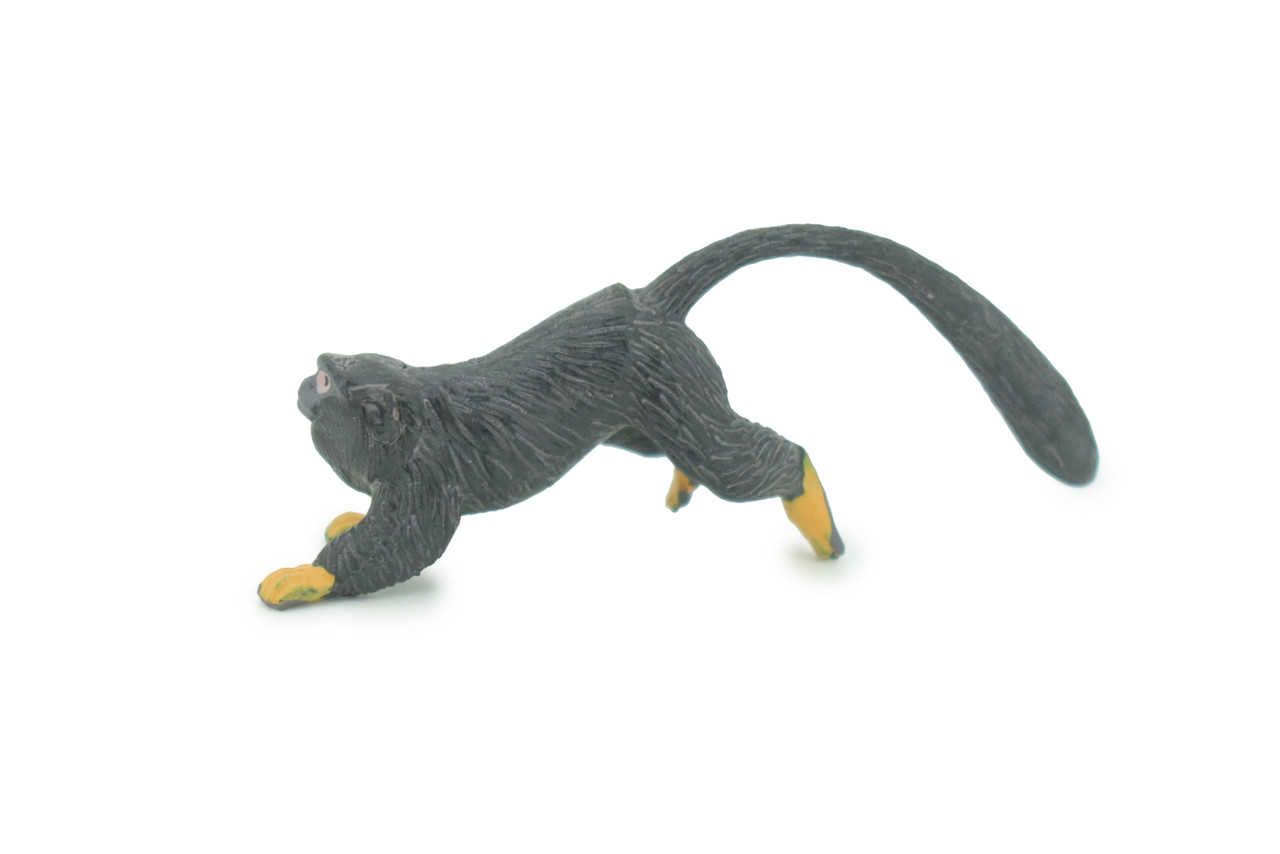 Monkey, Golden-handed Tamarin, High Quality, Hand Painted, Rubber, Primate Family, Realistic, Toy Figure, Model, Kids, Educational, Gift,    2 1/2"   CH636 BB168