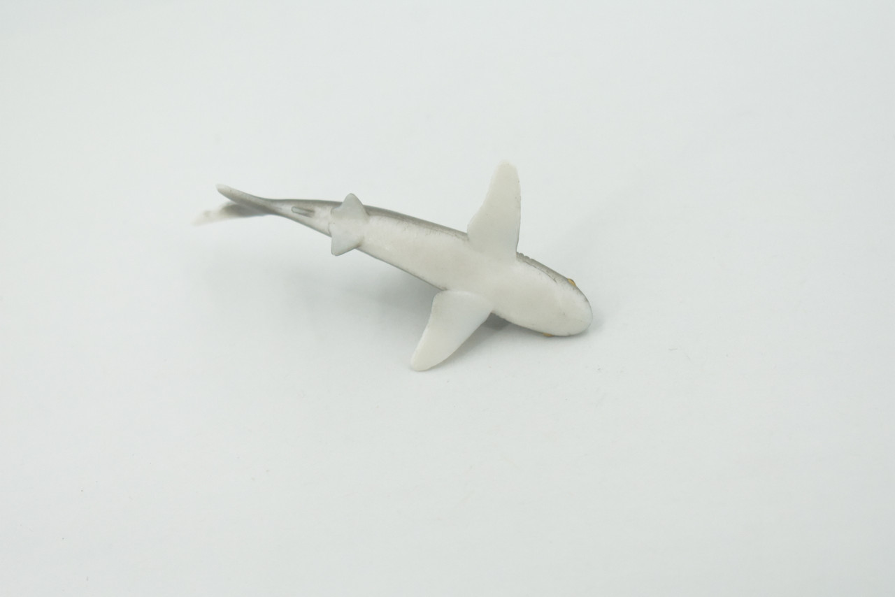 Shark, Oceanic Whitetip Shark, High Quality, Hand Painted, Rubber, Marine Fish, Realistic, Figure, Model, Toy, Kids, Educational, Gift,     3"      CH658 BB169