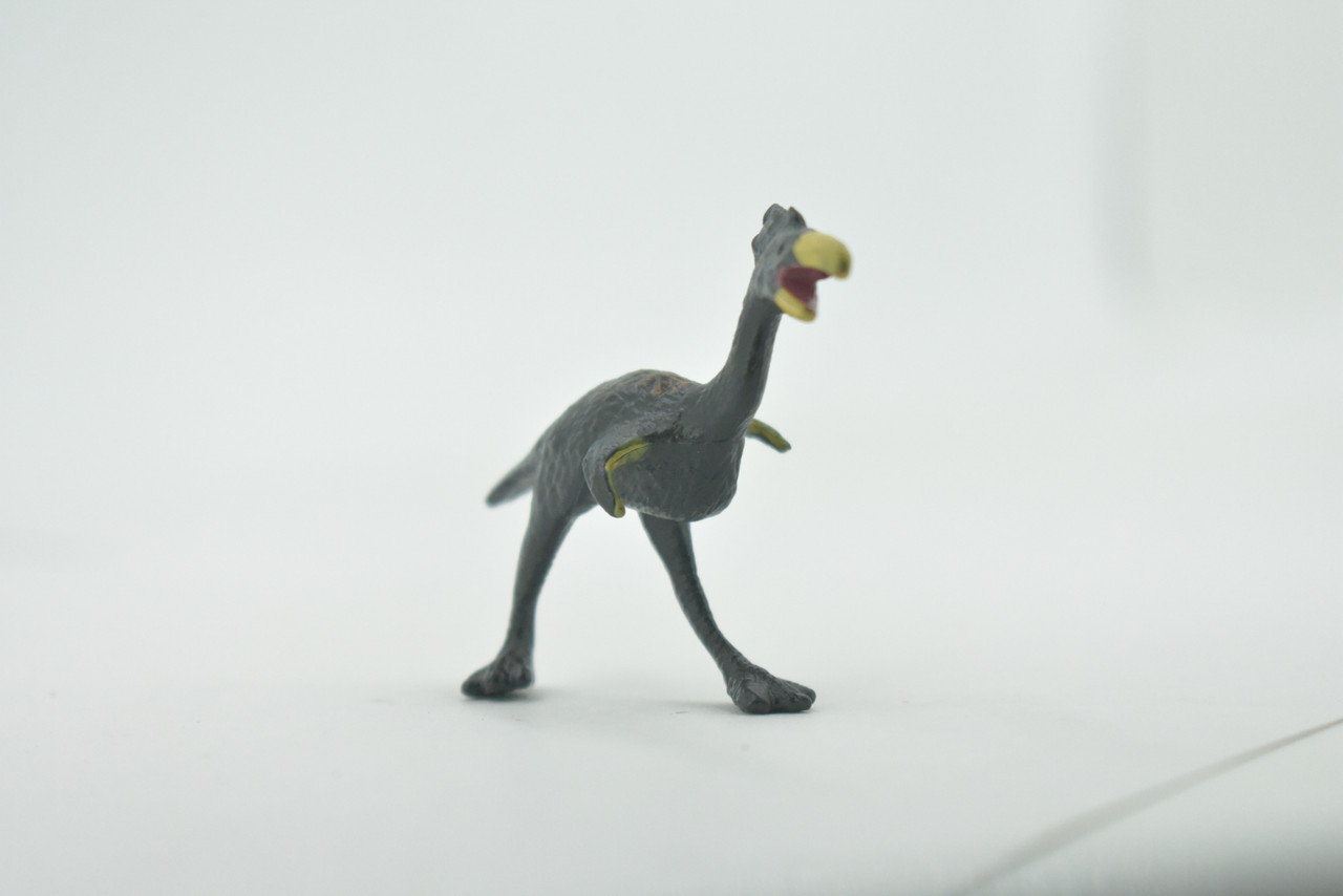 Dinornithidae, Extinct bird, Greater Moa, Prehistoric, High Quality, Hand Painted, Rubber, Realistic, Figure, Model, Toy, Kids, Educational, Gift,     2"      CH660 BB169