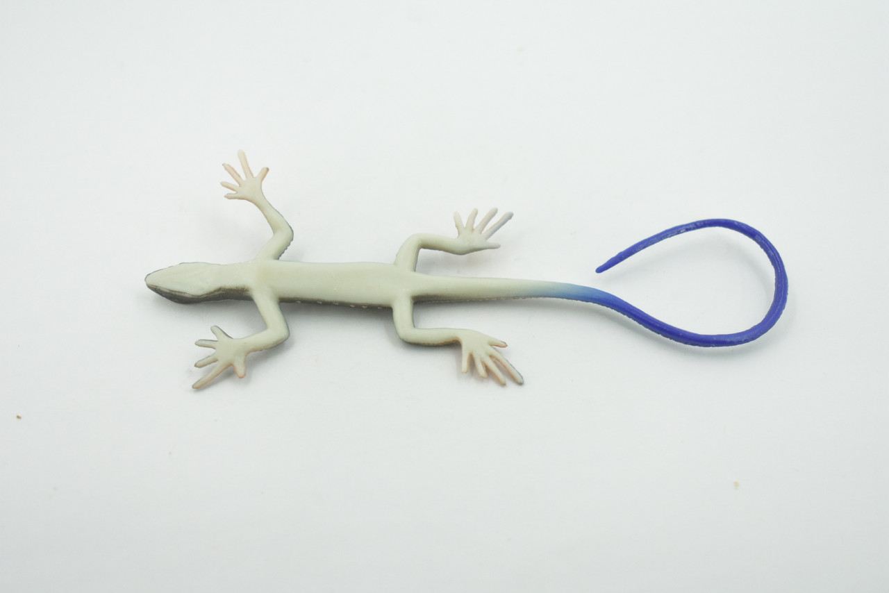 Lizard, Western skink, American five-lined Skink, Museum Quality, Rubber Reptile, Hand Painted, Realistic,  Replica, Toy, Kids, Educational, Gift,     5"     CH699 BB174 