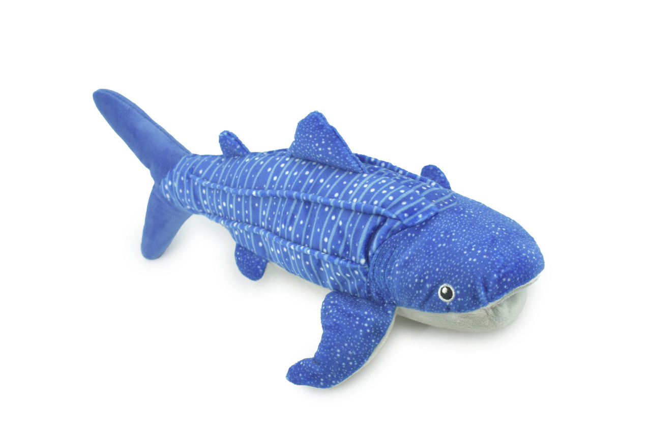 Whale Shark, Marine Fish, Stuffed Animal, Plush, Educational, Realistic Design, Figure, Replica, Soft, Toy, Kids, Educational, Gift,         13 "        RI46 BA6