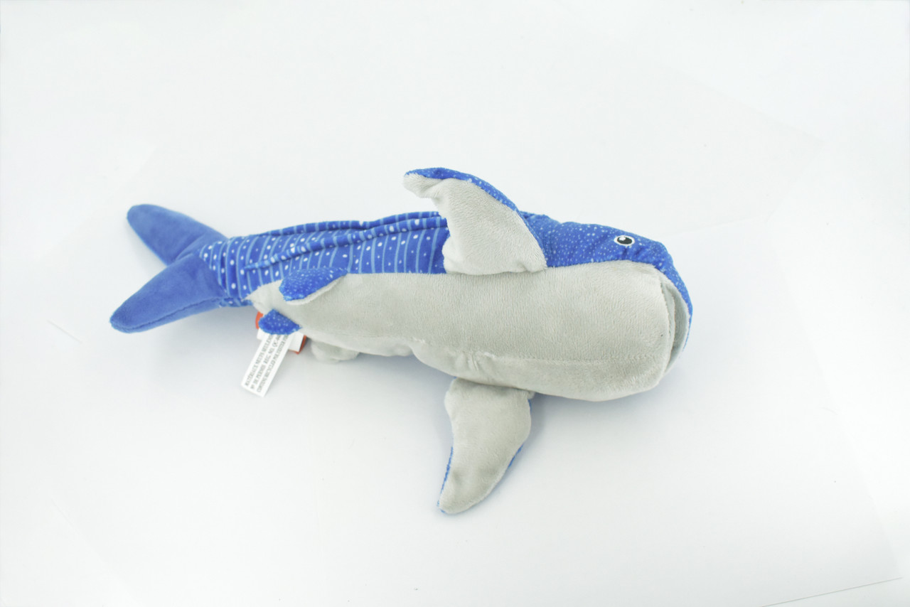 Whale Shark, Marine Fish, Stuffed Animal, Plush, Educational, Realistic Design, Figure, Replica, Soft, Toy, Kids, Educational, Gift,         13 "        RI46 BA6