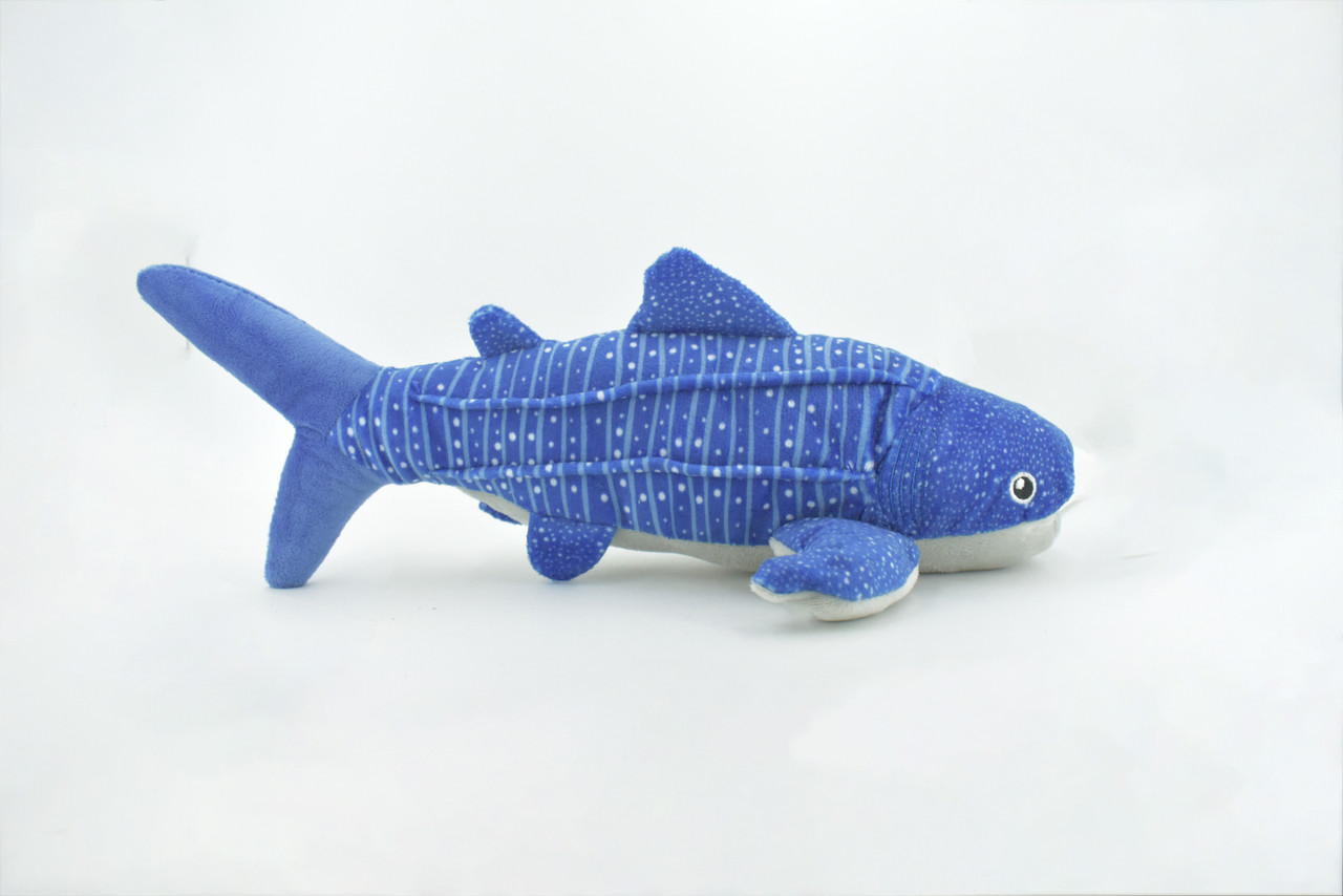 Whale Shark, Marine Fish, Stuffed Animal, Plush, Educational, Realistic Design, Figure, Replica, Soft, Toy, Kids, Educational, Gift,         13 "        RI46 BA6