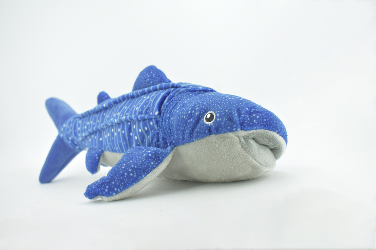 Whale Shark, Marine Fish, Stuffed Animal, Plush, Educational, Realistic Design, Figure, Replica, Soft, Toy, Kids, Educational, Gift,         13 "        RI46 BA6