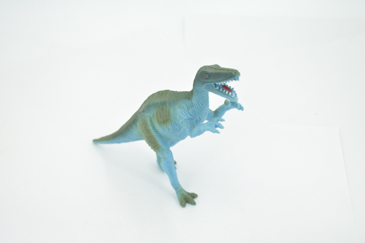 Albertosaurus, Albertosaurs, Cretaceous Dinosaurs, High Quality, Hand Painted, Rubber, Realistic, Model, Replica, Toy, Kids, Educational, Gift,      7"     RI25 B166  