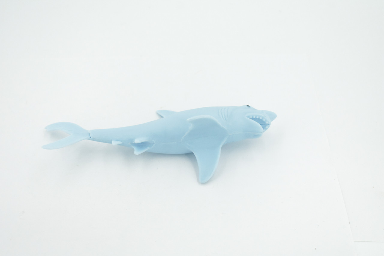 Shark, Great White, Carcharodon carcharias, High Quality, Realistic, Plastic, Fish, Figure, Model, Toy, Kids, Educational, Gift,        6"     RI50 B223      