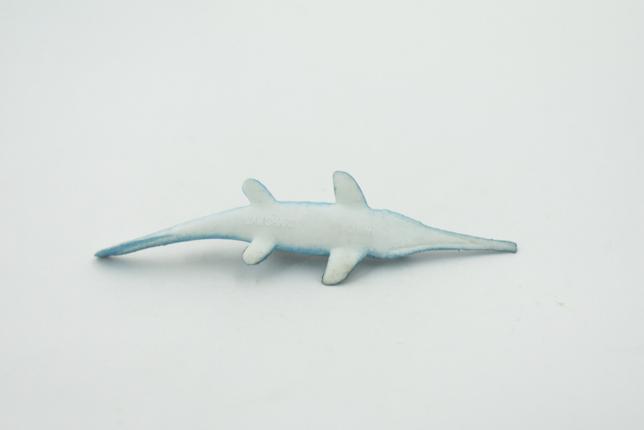 Shark, Longnosed Shark, High Quality, Rubber Fish, Hand Painted, Realistic, Toy Figure, Model, Replica, Kids, Educational, Gift,      3"     IM04 B228