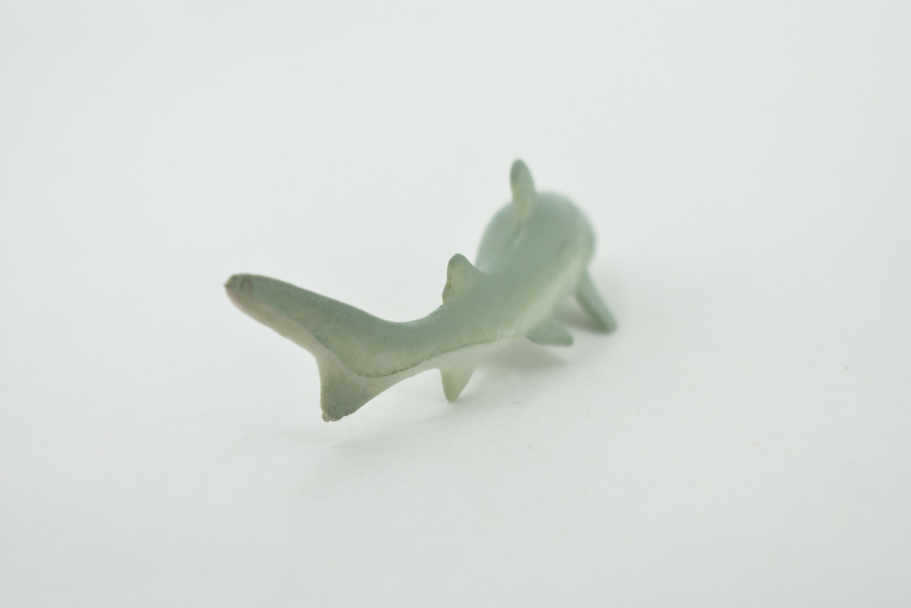 Shark, Grey Nurse Shark, Gray, High Quality, Rubber Fish, Hand Painted, Realistic, Toy Figure, Model, Replica, Kids, Educational, Gift,      3"     IM06 B228 