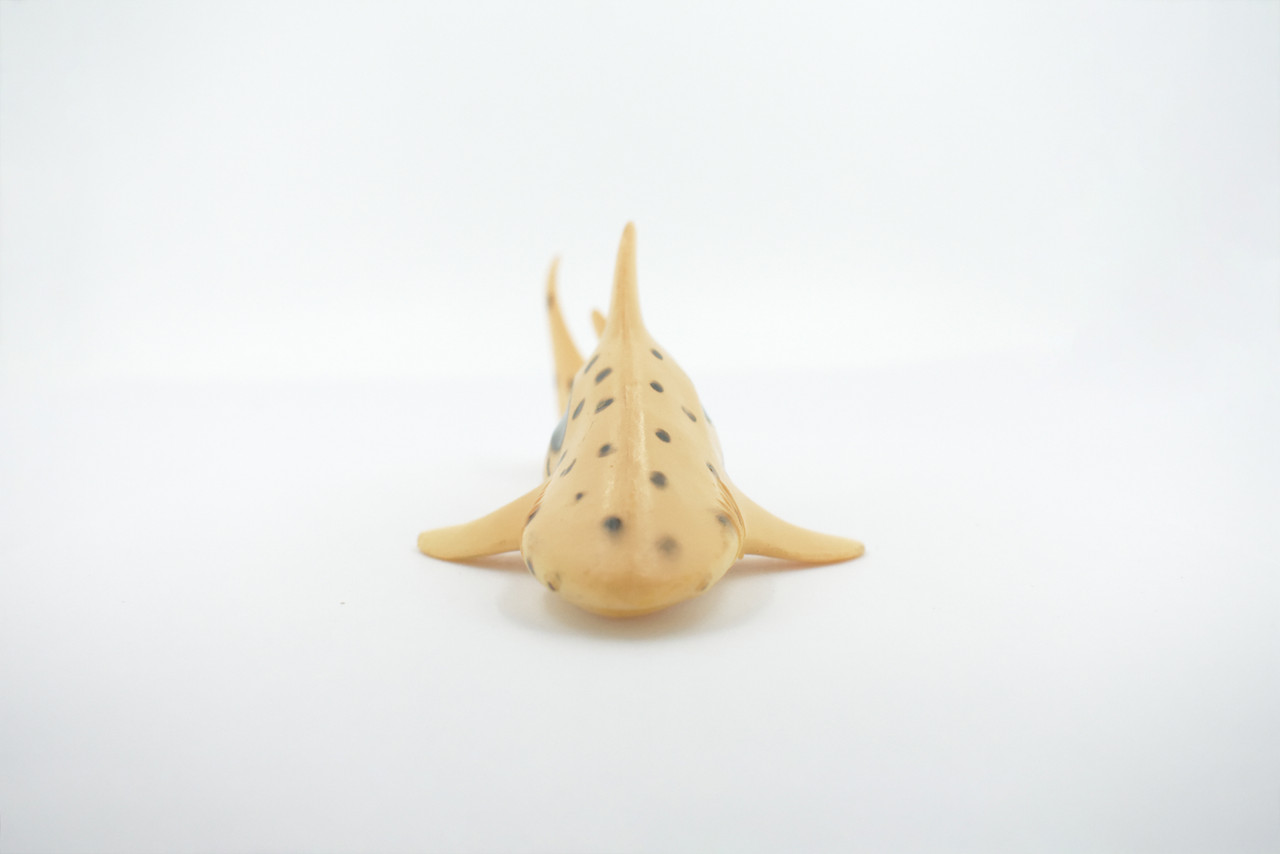 Shark, Zebra Shark, High Quality, Hand Painted, Rubber Fish, Realistic, Figure, Model, Replica, Toy, Kids, Educational, Gift,        7"        CWG309 B382