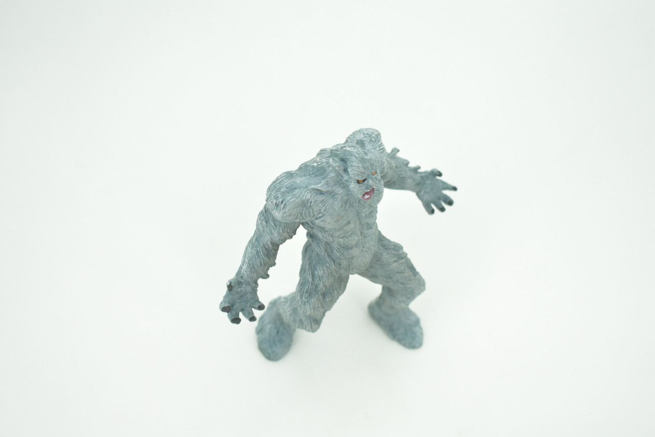 Abominable Snowman, Yeti, Himalayan Mountain Ape, High Quality, Hand Painted, Rubber, Realistic, Figure, Model, Replica, Toy, Kids, Educational, Gift,  4 1/2"  CH728 BB177