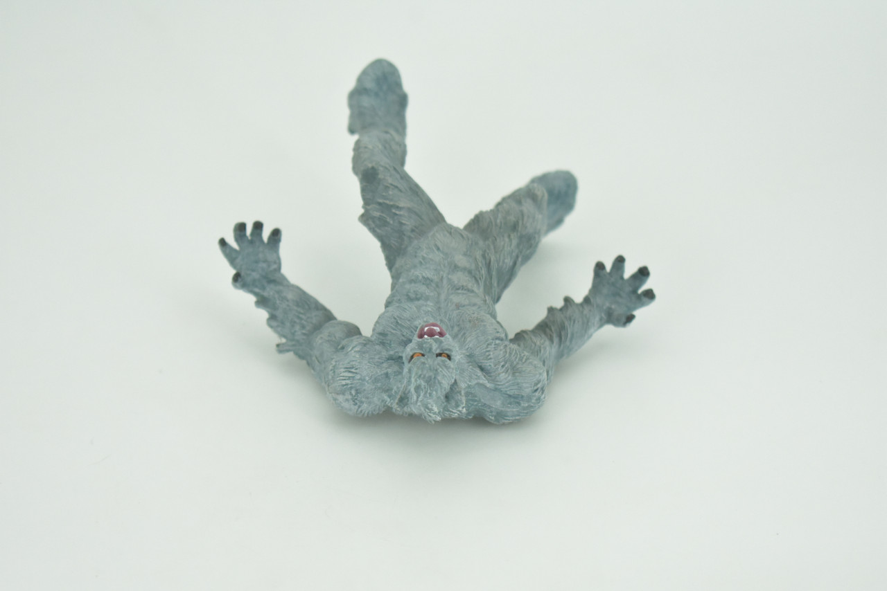Abominable Snowman, Yeti, Himalayan Mountain Ape, High Quality, Hand Painted, Rubber, Realistic, Figure, Model, Replica, Toy, Kids, Educational, Gift,  4 1/2"  CH728 BB177
