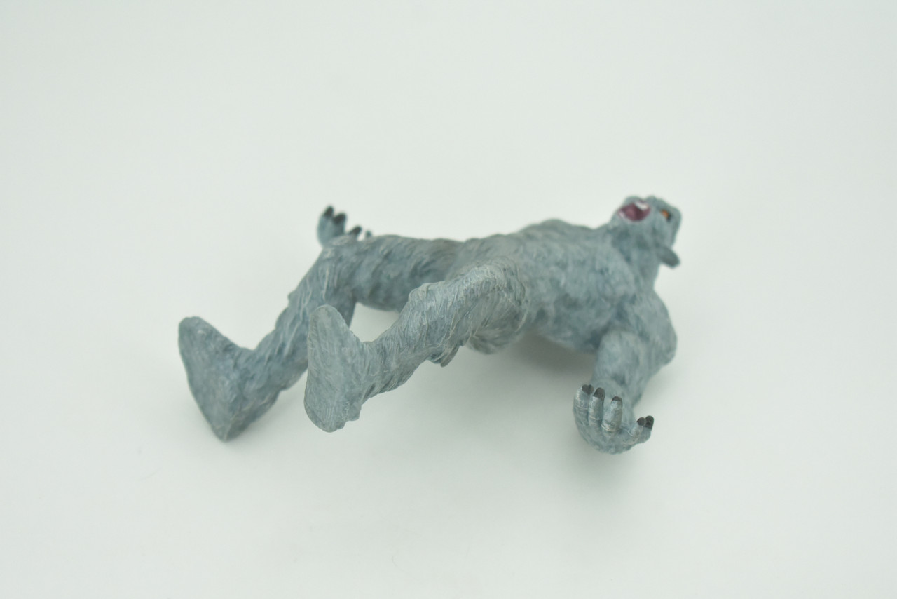 Abominable Snowman, Yeti, Himalayan Mountain Ape, High Quality, Hand Painted, Rubber, Realistic, Figure, Model, Replica, Toy, Kids, Educational, Gift,  4 1/2"  CH728 BB177
