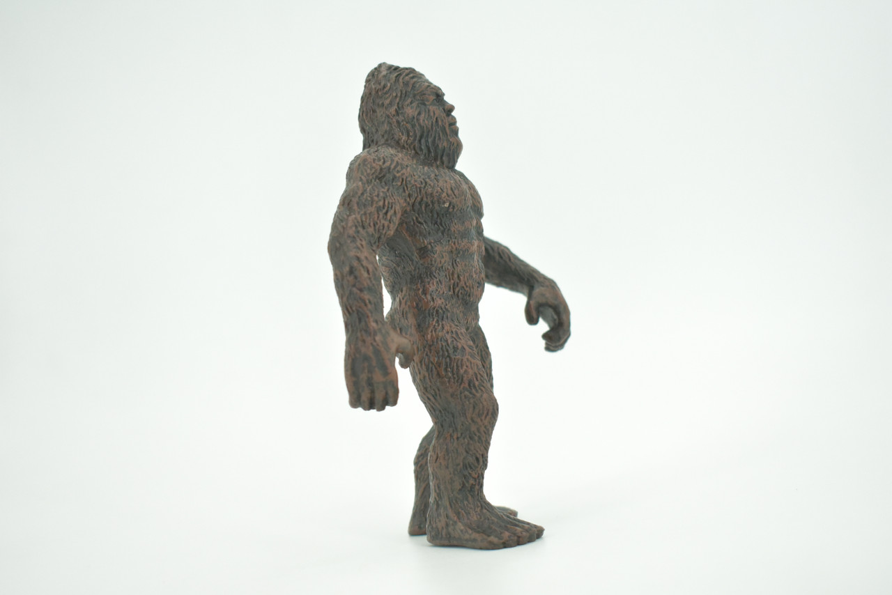 Bigfoot, Sasquatch, Wild Man, Yeti, Statue, Cryptid, Very Realistic Rubber Figure, Model, Educational, Animal, Hand Painted, Kids, Educational, Gift,      5"      CH297 BB180