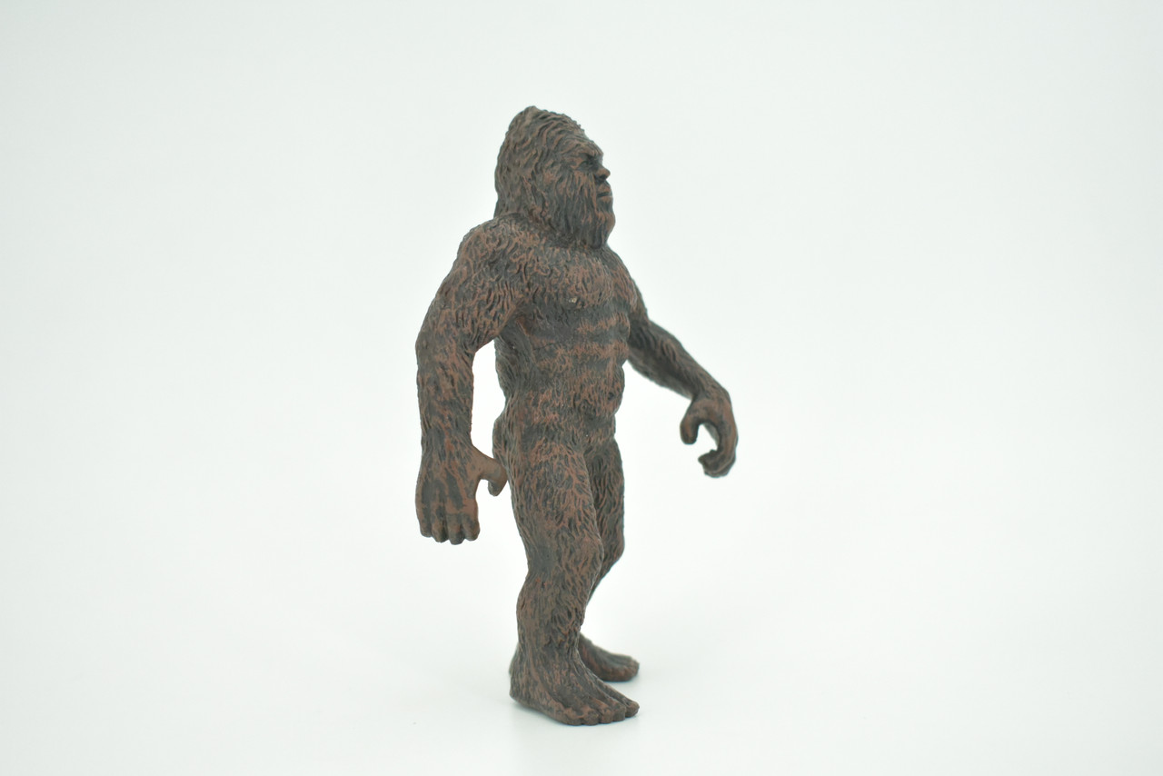 Bigfoot, Sasquatch, Wild Man, Yeti, Statue, Cryptid, Very Realistic Rubber Figure, Model, Educational, Animal, Hand Painted, Kids, Educational, Gift,      5"      CH297 BB180
