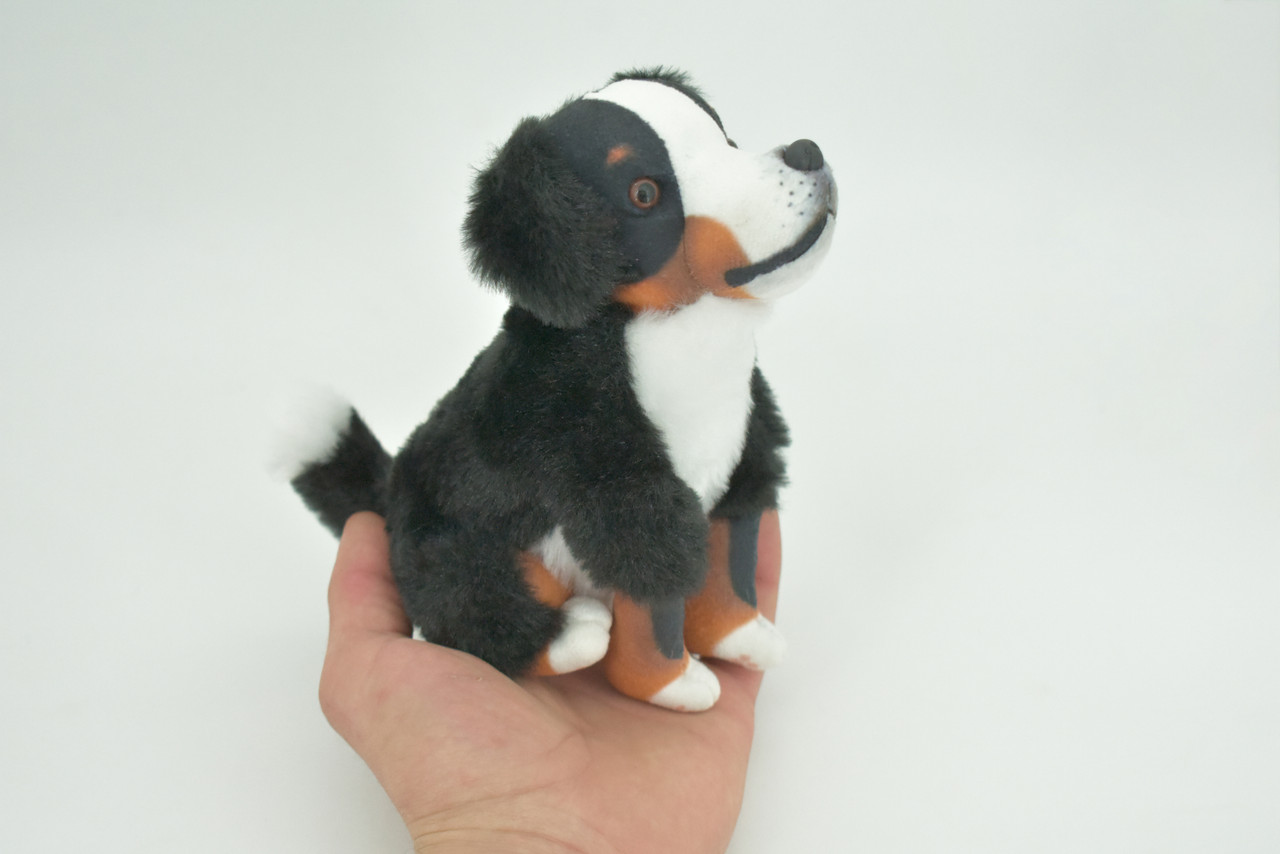 Bernese Mountain Dog, Canine, Very Nice Plush, Stuffed Animal, Educational, Toy, Kids, Realistic Figure, Educational, Gift,       6 1/2"      WR13 BB227 