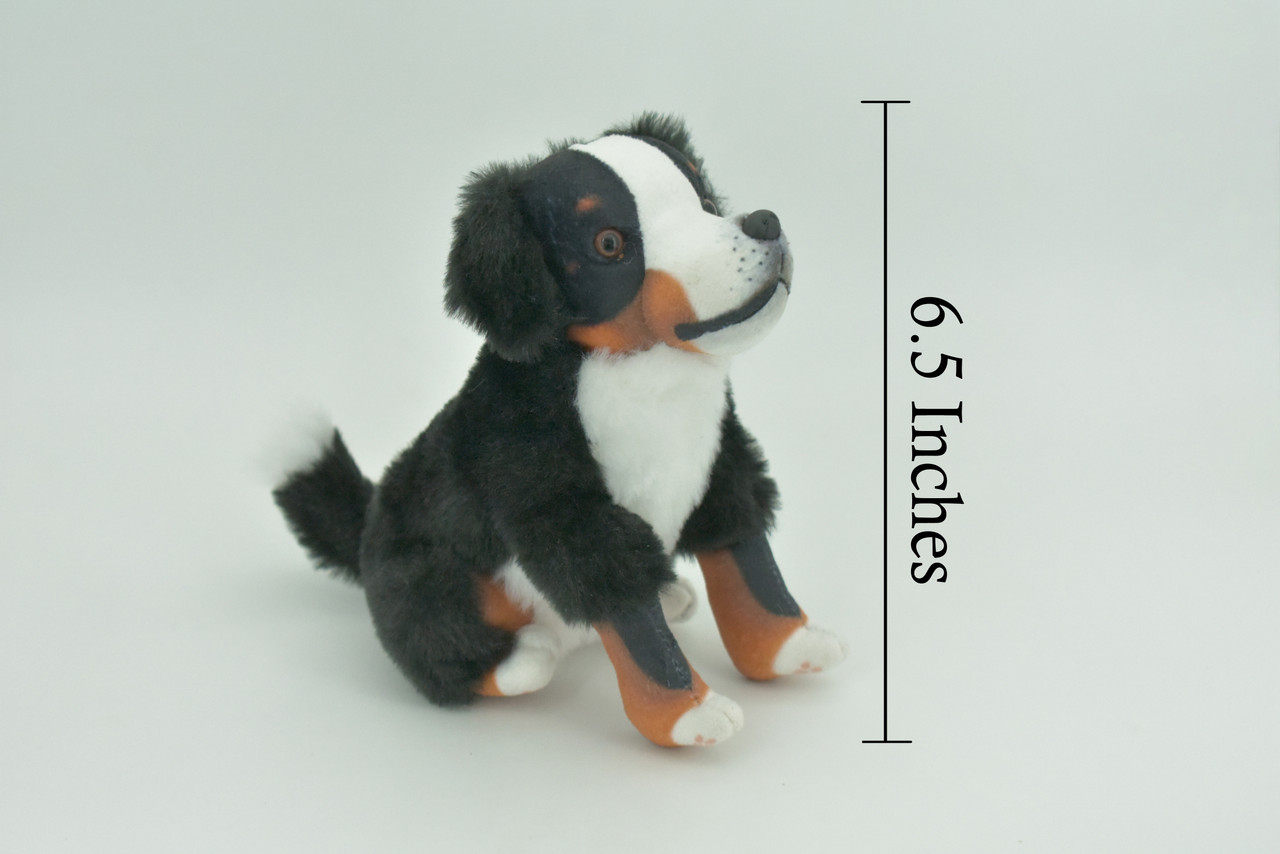 Bernese Mountain Dog, Canine, Very Nice Plush, Stuffed Animal, Educational, Toy, Kids, Realistic Figure, Educational, Gift,       6 1/2"      WR13 BB227 