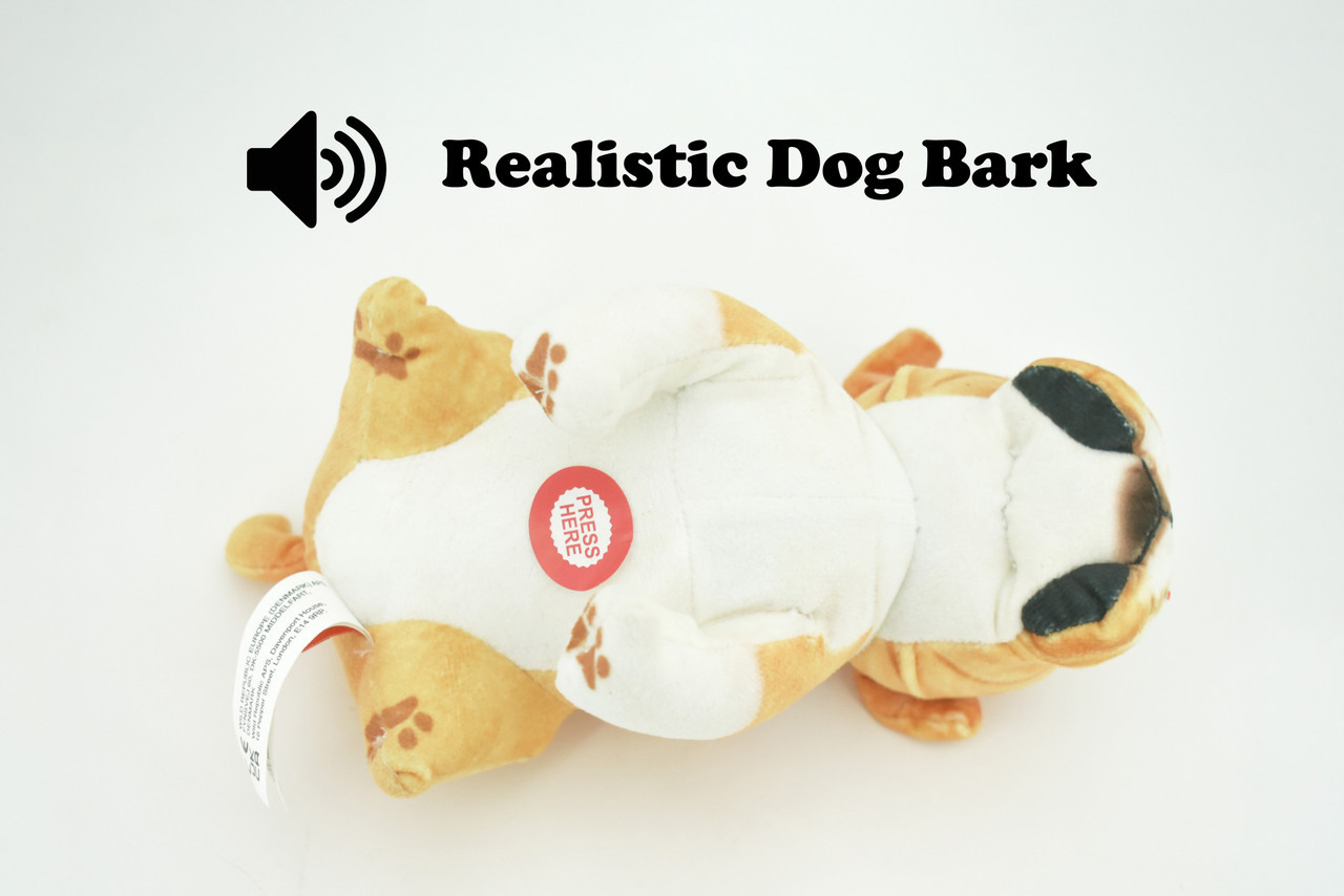 Bulldog, American, English, Canine, Dog Breed, Very Nice Plush, Stuffed Animal, Educational, Toy, Kids, Realistic Figure, Educational, Gift,     5 1/2"         WR16 BB227 