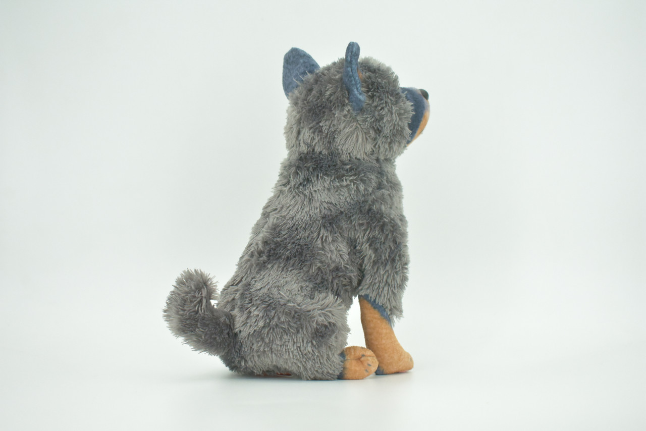 Australian Cattle Dog, Queensland Heeler, Canine, Dog Breed, Very Nice Plush, Stuffed Animal, Educational, Toy, Kids, Realistic Figure, Educational, Gift,   7"     WR17 BB227 
