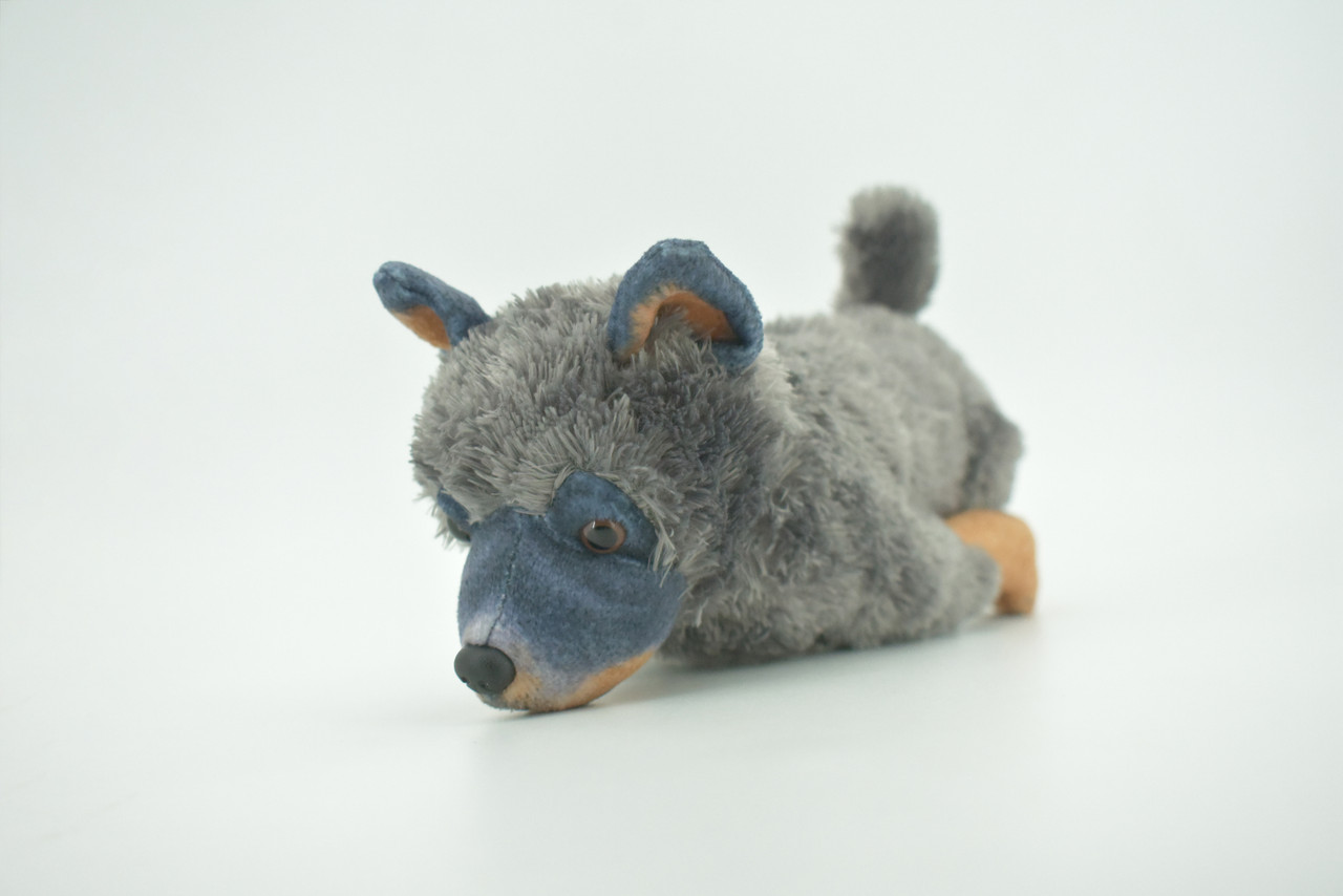 Australian Cattle Dog, Queensland Heeler, Canine, Dog Breed, Very Nice Plush, Stuffed Animal, Educational, Toy, Kids, Realistic Figure, Educational, Gift,   7"     WR17 BB227 
