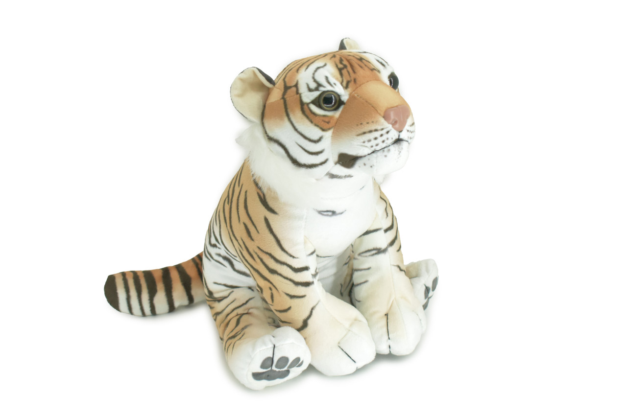 Tiger, Panthera tigris, Bengal, Asia, Very Nice Plush, Stuffed Animal, Educational, Toy, Kids, Realistic Figure, Educational, Gift,        15"       WR21 BB26