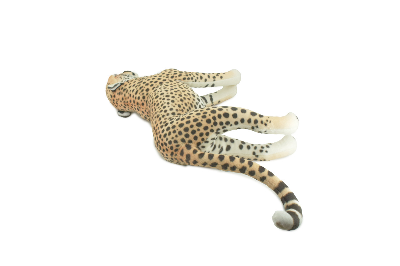 Cheetah, Big Male, Cat, Africa, Very Realistic, Big Cats, Very Nice Plush, Stuffed Animal, Educational, Toy, Kids, Realistic Figure, Educational, Gift,       22"        WR23 BB45