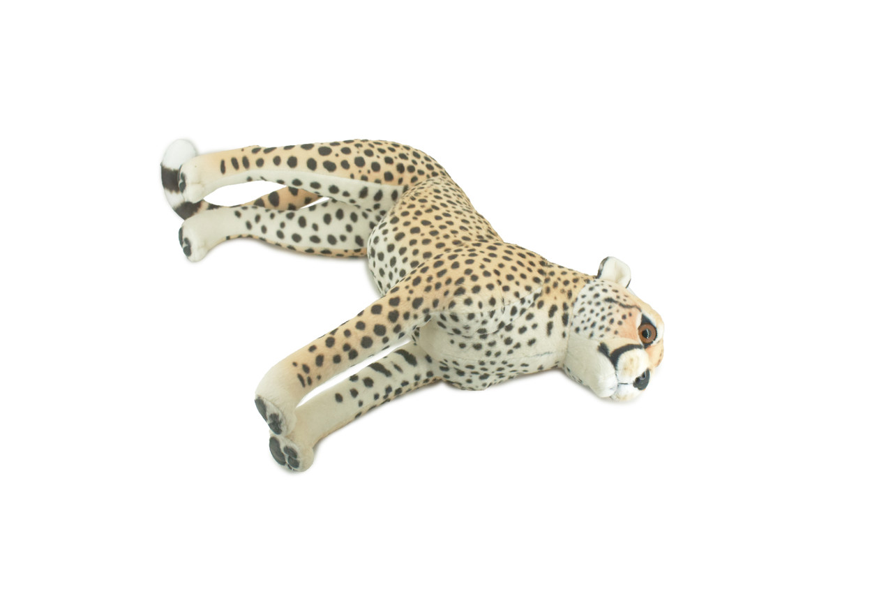 Cheetah, Big Male, Cat, Africa, Very Realistic, Big Cats, Very Nice Plush, Stuffed Animal, Educational, Toy, Kids, Realistic Figure, Educational, Gift,       22"        WR23 BB45