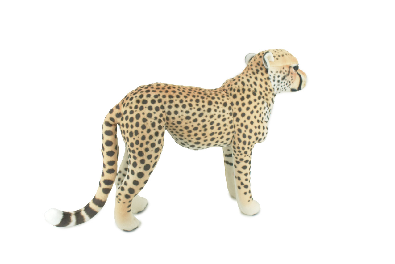 Cheetah, Big Male, Cat, Africa, Very Realistic, Big Cats, Very Nice Plush, Stuffed Animal, Educational, Toy, Kids, Realistic Figure, Educational, Gift,       22"        WR23 BB45