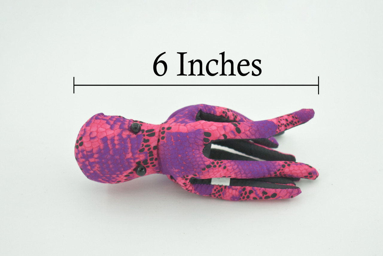 Octopus, Octopodes, Purple Octopi, Hand Made In Thailand, Sand Creatures, Paper Weight, Bean Bag, Cornhole, Game, Toy, Kids, Educational,  6  Inches. 
