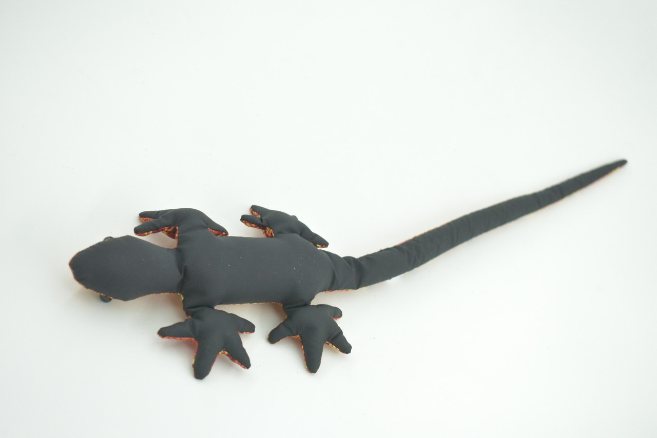 Lizard, Reptiles, Red, Hand Made, Thailand Sand Creatures, Toy, Paper Weight, Bean Bag, Cornhole, Game, Kids, Educational, Gift,        16"    TH41 BB305